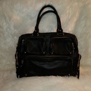 Kate Spade Black Pocket Satchel